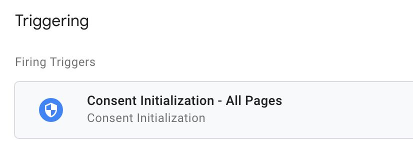 consent init trigger