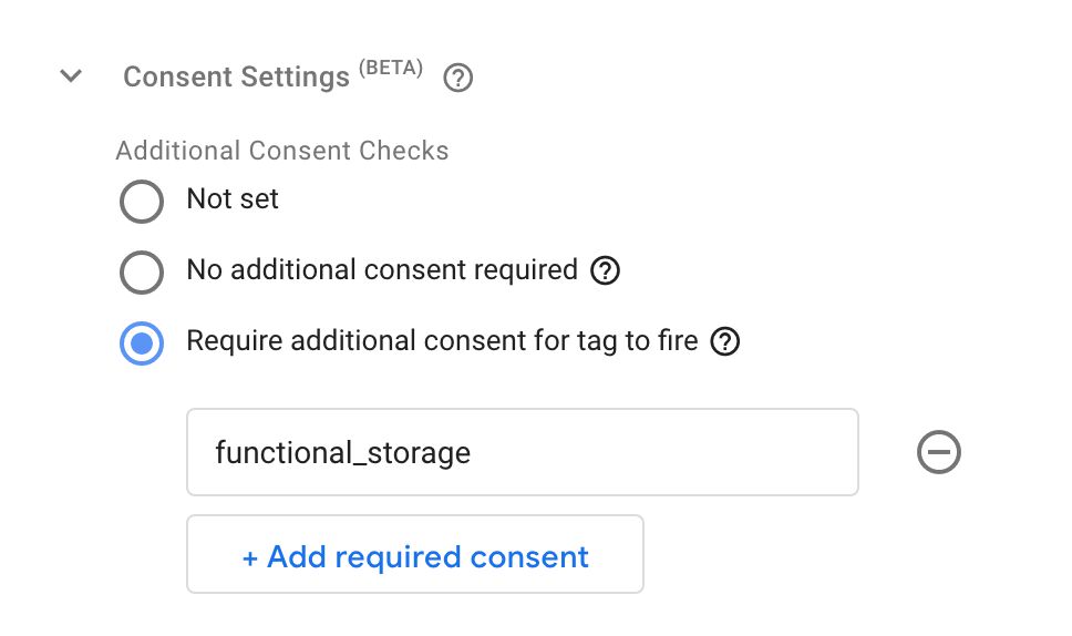 consent settings